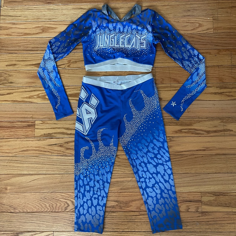 RARE Cheer Athletics Junglecats Cheer Uniform